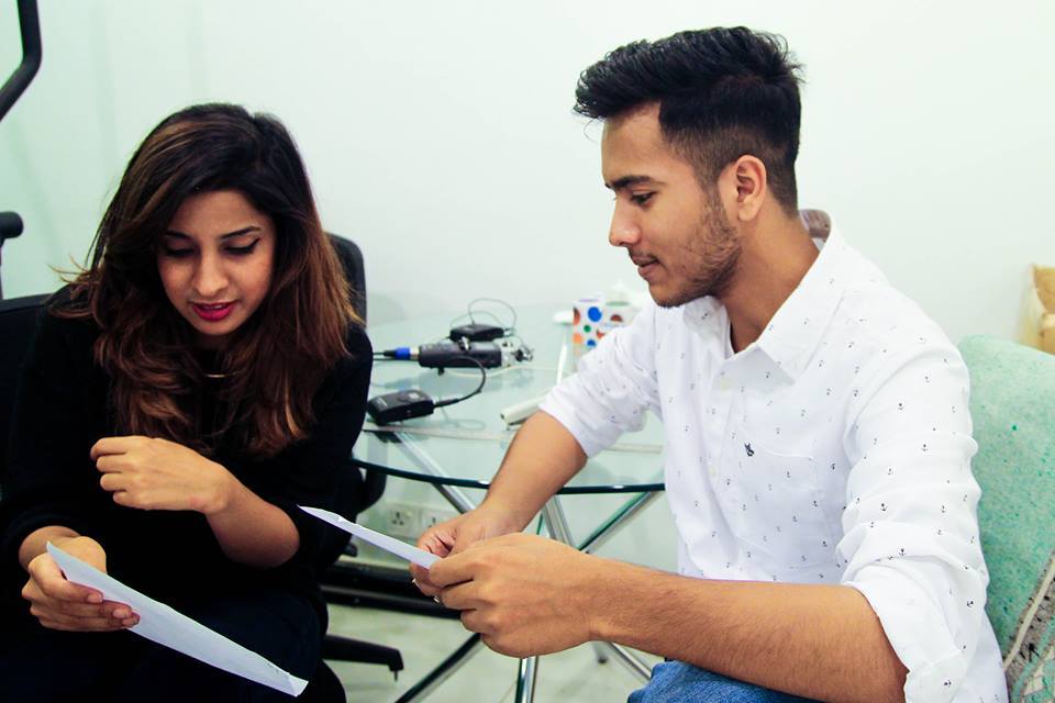 Saba scripting the animated series with an animator